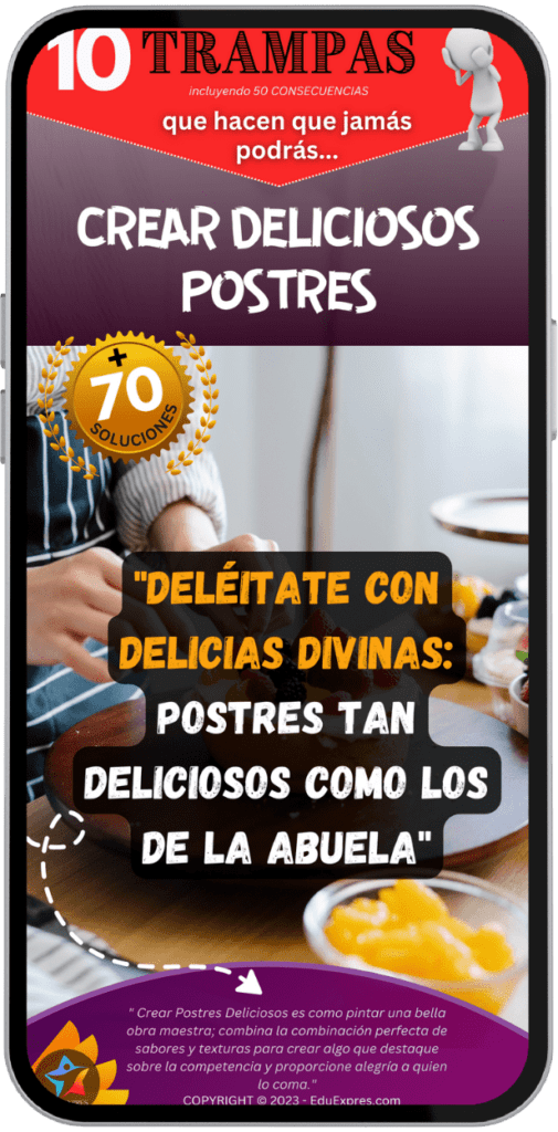 Crear Deliciosos Postres